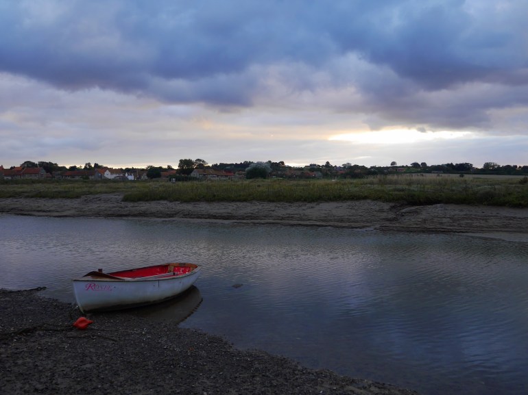 Blakeney Quay in the evening