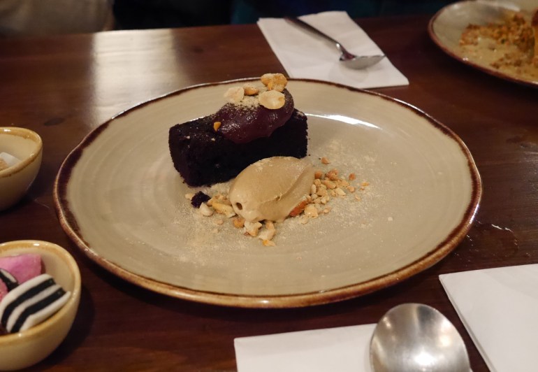 Chocolate & Stout Cake at the Wiveton Bell