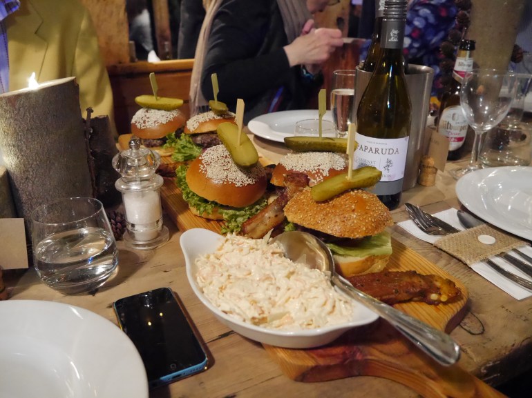 Wedding Burgers at Jimmys Farm