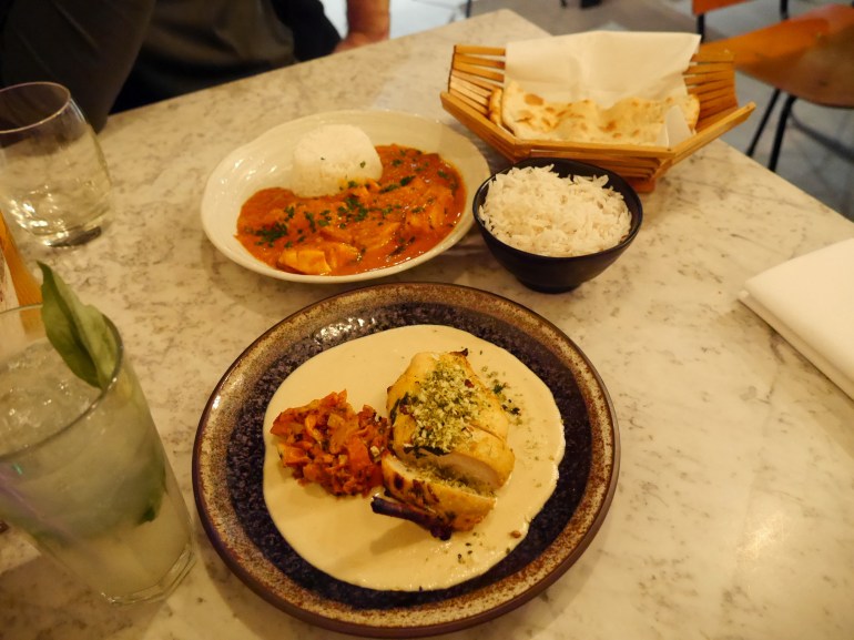 Lunch at Cinnamon Soho