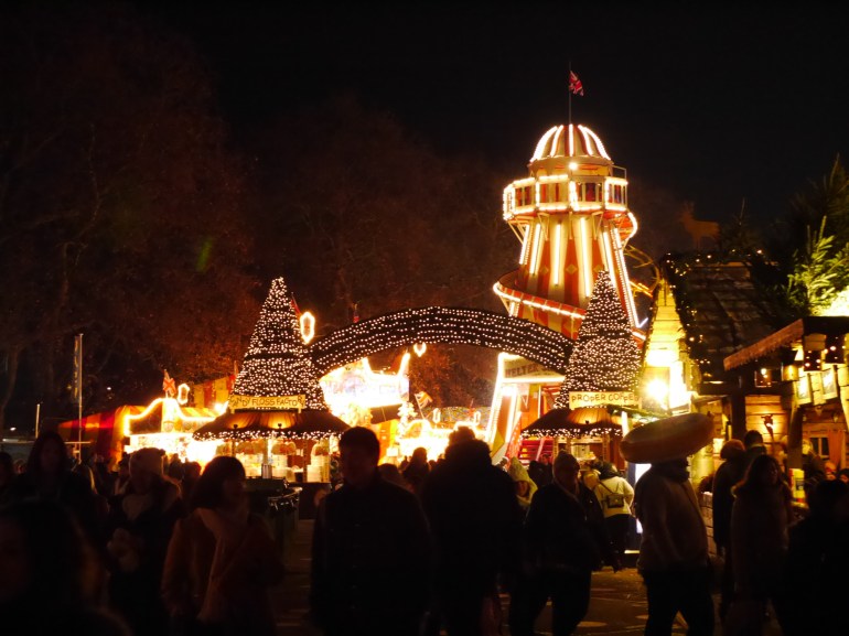 Fairground Rides at Winter Wonderland