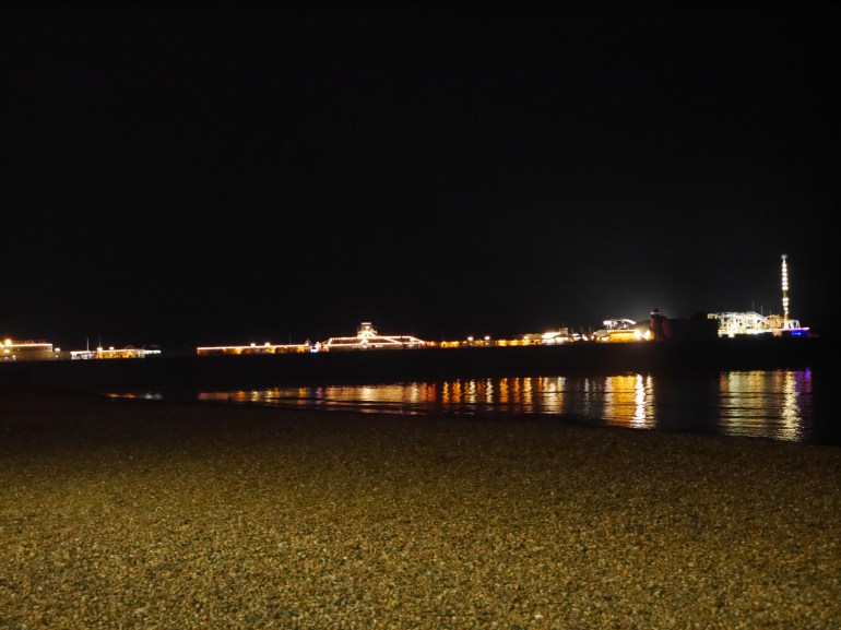 Brighton Pier at Night