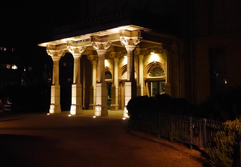 Brighton Pavillion at Night