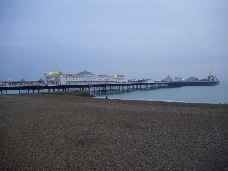 Brighton Pier at Dusk