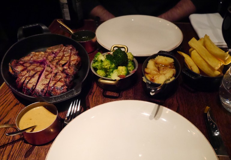 Dinner at The Coal Shed Brighton