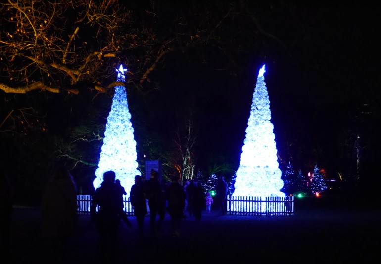 Entrance to Christmas at Kew