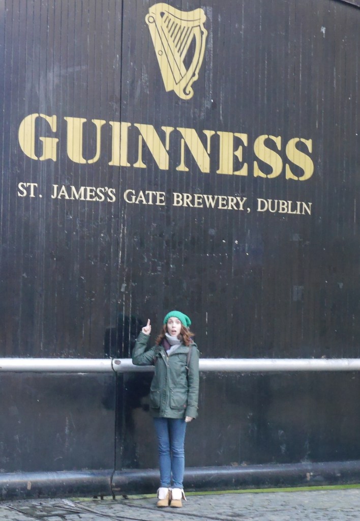 Blogger by Guinness Gate