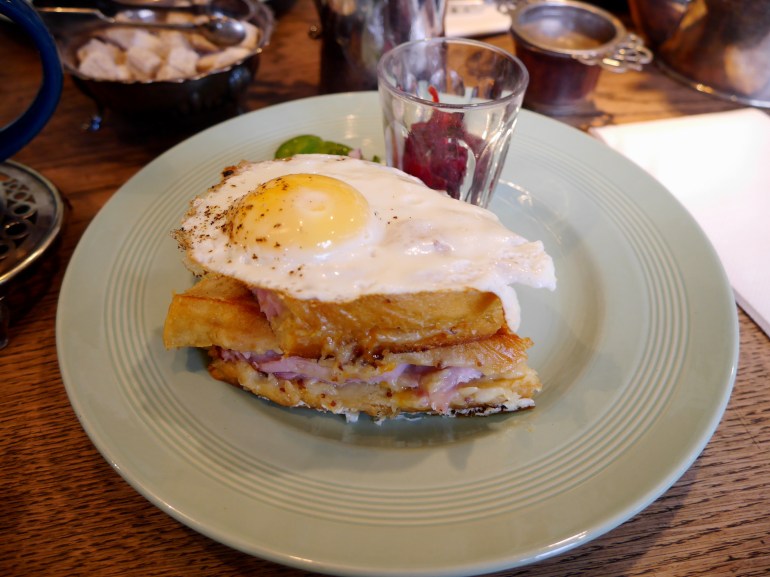 Croque Madame at Sugardough