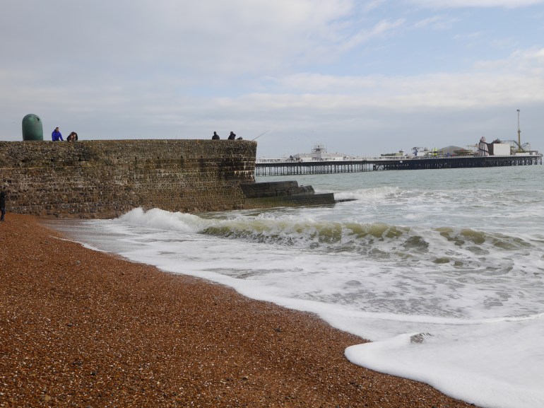 Brighton Pier in February
