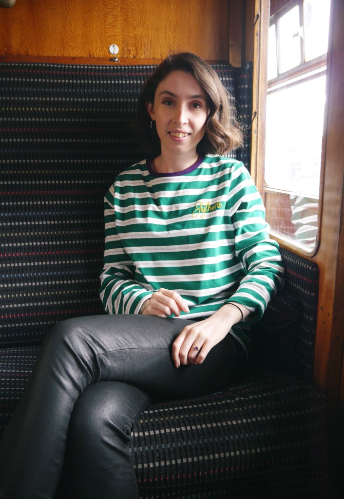 Styling leather look trousers in Autumn 