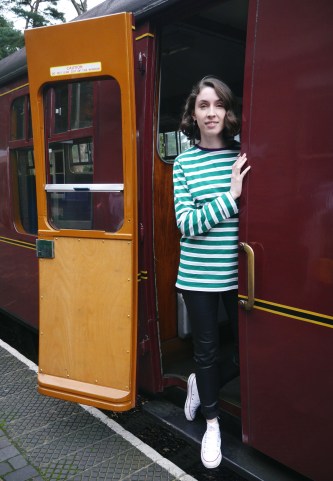 Blogger on the Hogwarts Express