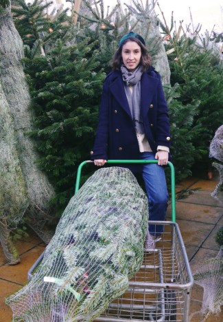 Christmas Tree Shopping in London