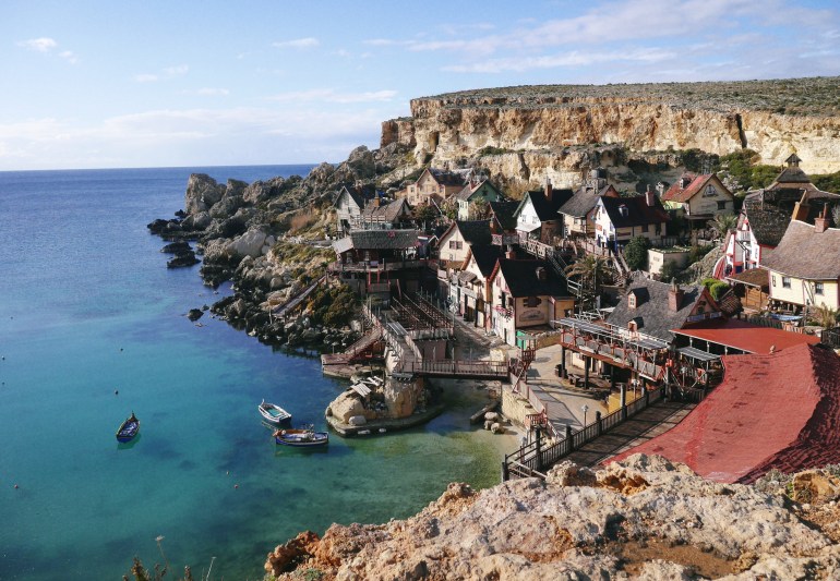 Popeye Village Malta in January