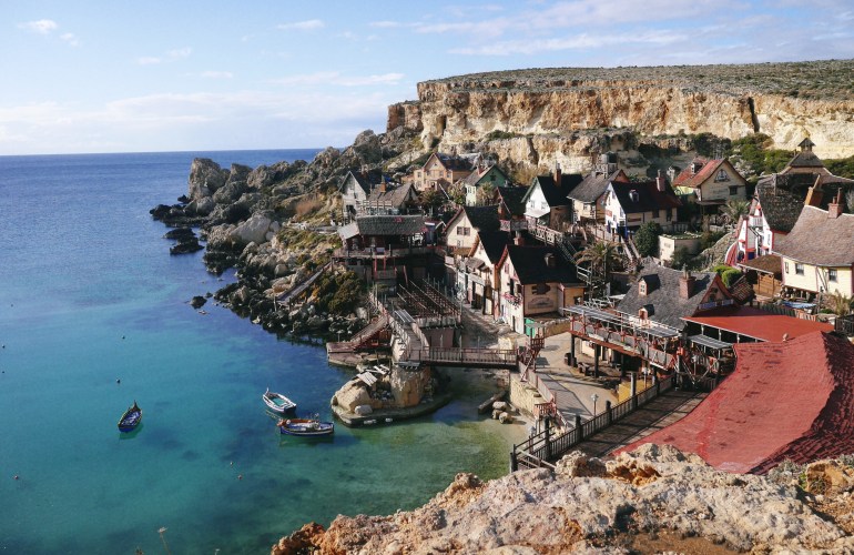 Popeye Village Malta in January